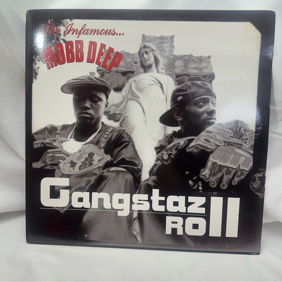 Robb Deep Gangstaz Roll II Vinyl LP Promo Single Hip Hop Rap Vintage 90s Retro - Picture 1 of 3